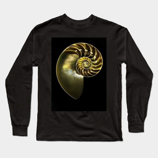 pearly nautilus Long Sleeve T-Shirt by lastgasp